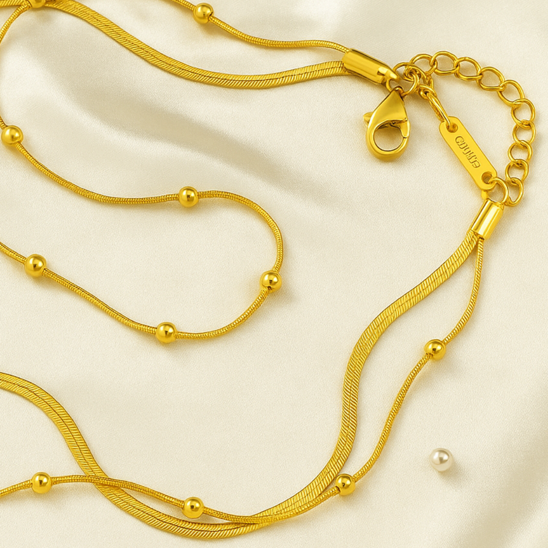 Dual- Layer Gold Plated Kamarband