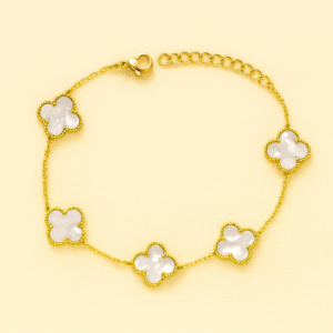 White Clove Bracelet