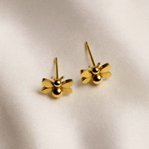 Cute Bee Stud Earrings