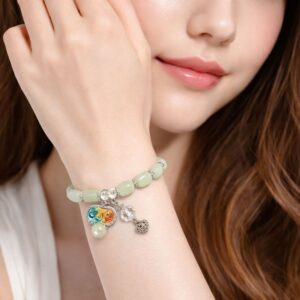 Crystal Bead Bracelet