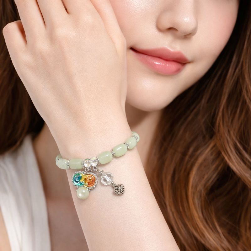 Crystal Bead Bracelet